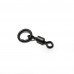 Matt Black Rolling Swivel with Ring Size 12 Matt Black Rolling Swivel with Ring Size 12